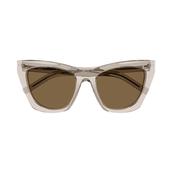 NWT SAINT LAURENT BEIGE WOMEN SUNGLASSES - Picture 4 of 5